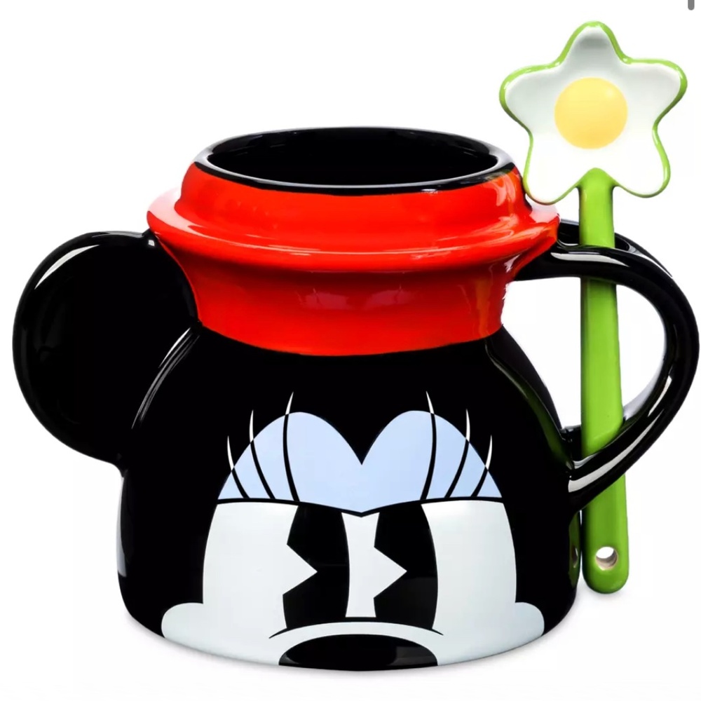 Minnie Mouse Mug with Spoon